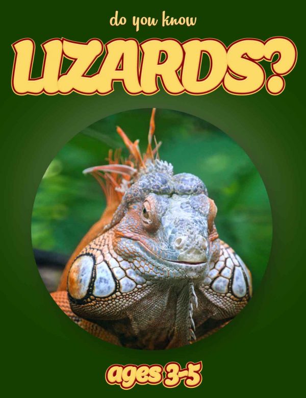 Lizard Facts for Kids - Nonfiction Ages 3-5